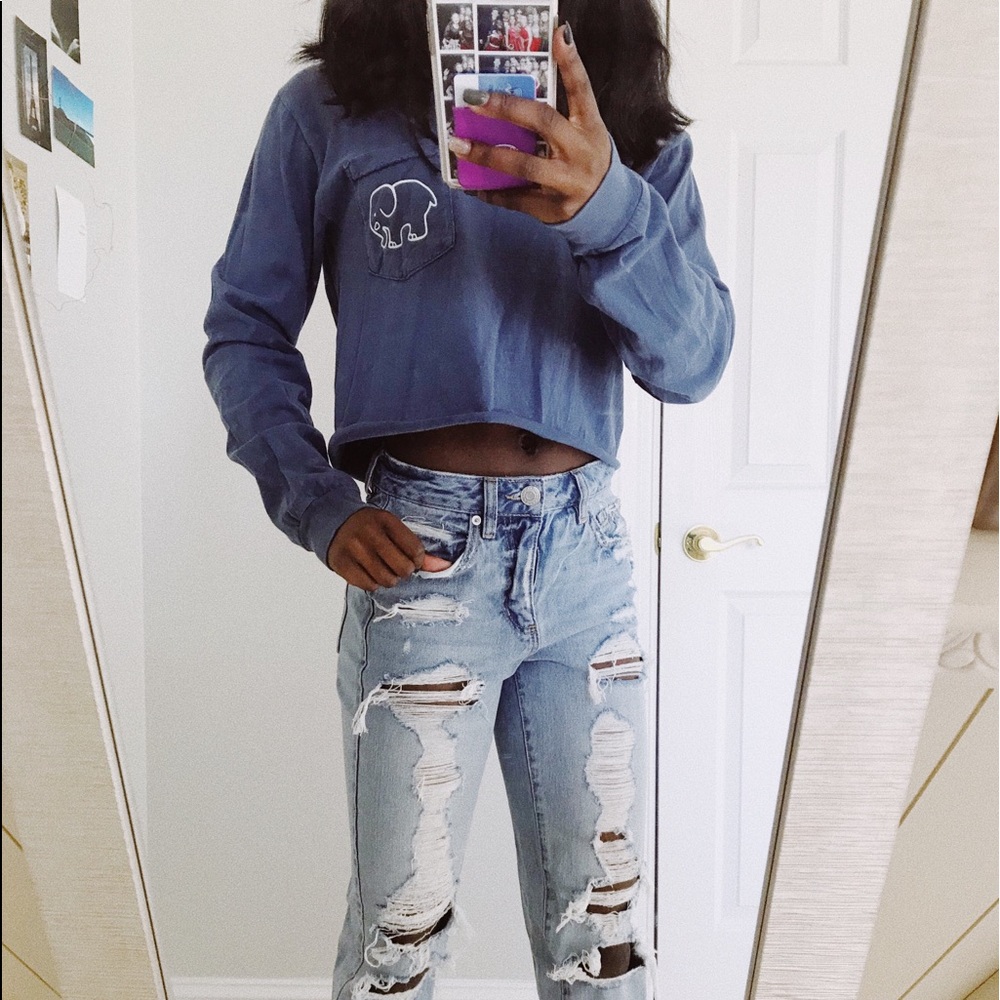 Ivory Ella Crop Top